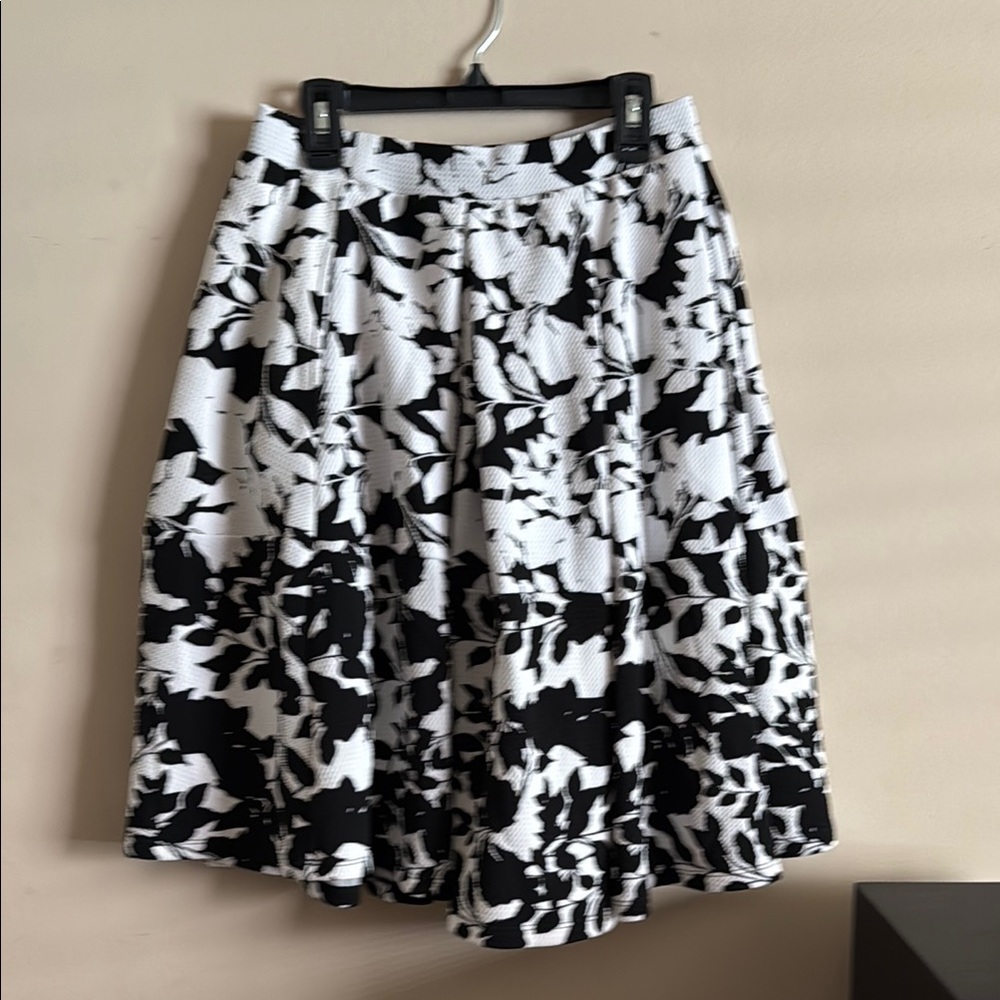 Black and White Women's Skirt